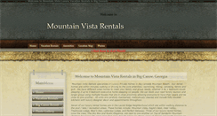 Desktop Screenshot of mountainvistarentals.com